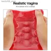 Altri oggetti di bellezza della salute Aone Masturbatore maschio tasca Pussy 6 camere Vagina artistica realistica utero silicone morbido e stretto prodotti pornografici adulti Q240426