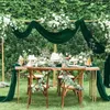 70X300CM Velvet Table Runner 10FT Wedding Reception Decorations Soft Velvet Fabric Table Runners for Wedding Banquet Event 240419