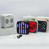 Square Led Creative Bluetooth Speaker Wireless Lovely Color Lamp New Gift Mini Pixel Sound