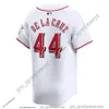 Wholesale Custom Baseball Jerseys Reds Elly De La Cruz Joey Votto Barry Larkin Pete Rose Ken Griffey Johnny Bench home away jersey men women Youth S-3XL