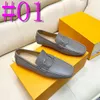 40model Designer Men Loafers Chaussures décontractées chaussures de bateau Men's Mocassins 2024 Nouvelles chaussures de conduite à la mode Slip sur les plates plates Mocassin Homme taille 6-13