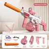M416 Water Gun Electric Pistol Shooting Tot Full Automatic Summer Beach Outdoor Fun Toy For Children Boys Girl Girl Adults Gift 240412