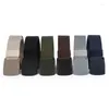 Belts Man Belt Nylon Cotton Material Plastic Automatic Buckle Ourdoor Sports For