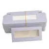 Faux cils en gros 50 / pcs Papier Paper Embound Packaging Lashs Logo Custom Faux Cils 25 mm Mink Pink Drop Livrot otync