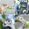 Botthe de água portátil para cães alimentação e recipiente de alimentos de água Tigela de viagem ao ar livre Dispensador de água Dispensador de gato Produto 240416