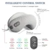 Electric Neck Massager Pillows U Shaped Memory Foam Heat Massage Rese Pillow Sleeping Airplan Cervical Care 240416