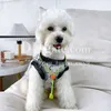 Designer Dog Mesh Vest Brand Jacquard Cat Dog T -shirt Pomeranian Schnauzer Teddy Pet Zomer Lichtgewicht Zon Bescherming Vest