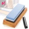 Knife Sharpener Whetstone Sharpening Stones Grinding Stone Water 2 stages Pro Kitchen Tool 24010000 Grit 240424