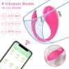 Toys Bluetooths Dildo Vibratior Egg für Frauen weibliche drahtlose App Fernbedienung Verschleiß Vibration Egies Spielzeug Sex für Erwachsene Shop Shop