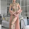 Vêtements ethniques Royal Africain Crystal Work Maroc Dubai Kaftan Wedding Brides Dmaid Robe