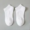 Luxury Designer Cotton Socks For Men Women Black Tube Breathable solid color white socks high elasticity men's socks 5 pairs Sock /wholesalers