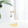 Candle Holders Rotating Candlestick Christmas Carousel Tea Light Holder Stand Tray For Home Birthday Wedding Party Table Decorations