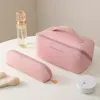 New Cloud Pillow Cosmetic Bag Women's Organ Bag Large Capacity Travel Storage Bag Portable Handheld Pu Waterproof Wholesale