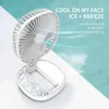 Electric Fans New Summer Desktop Wall Mounted Mini Small Foldable Fan Rechargeable Folding Electric Fan USB Small Fan Amping