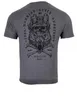 Tactische T-shirts geven nooit een Warrior Tactical Skull Wolf Military Grunt T-shirt 100% katoen O-Neck Casual Heren T-shirt 240426 over