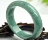 Andra armband Natural Chinese Green Jade Armband Bangle 5464mm Charm Jewelery Fashion Handcarved Lady Woman Girl Luck Amulet9727989