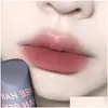 Lip Gloss Color Lipstick Waterproof Long Lasting Matte Red Brown Nude Glaze Liquid Y Tint Beauty Cosmeticlip Drop Delivery Otk4H