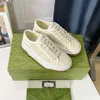 Ontwerpers schoenen tennis 1977 sneakers luxe canvas schoenen blauw schoen rubberen zool vintage casual sneaker klassiek beige mannen vrouwen schoenen