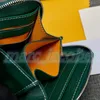 Matignon Zippy Coin Pulses Luxury Card Holder Womens Key Pocket Organizzatore Pocchiates Chiave portafogli maschi