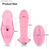 Outros itens de beleza de saúde vibrador vestível quente para fêmeas para casais adultos sugando o clitóris G-ponto G Penulador sem fio Remote Penis Fake Penis Q240426