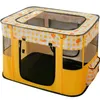 Cat Carriers Crates Houses Large feline delivery room with embedded portable folding door mesh fabric roof comfortable pet tent with soft cushion 240426