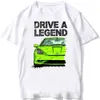 T-shirts voor heren rijden een legende Celica 7 Generation Facelift Model T-shirt unisex mannen korte slev Harajuku hiphop casual boy white ts tshirt t240425