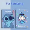 Case Cartoon Stitch Tablet Case for Samsung TabS9/TabS7FE Galaxy S7/S8+/S6lite/A7 11in Cute Tablet Protective Cover