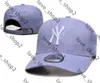 Diseñador de gorra de béisbol NEW ERAS HAT NY Capas de béisbol de lujo Hombres para mujeres Capmen de diseño Fashion Design Baseball Team Letter Unisex Letter NY Baseball Caps 75