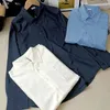 Blusas femininas loe luojia logotum logotipo bordado algodão mercerizado camisa de pano fina para homens e mulheres com a mesma ferramenta