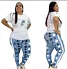 2024 Designer 4XL TrackSuits Womens من قطعتين مجموعات الزي الصيف الجديد الموضة منزل قصير الأكمام شورتات الركض