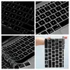 ES FR RU RU COUVERTURE DE CLAVIER DE L'ordinateur portable pour MacBook Air 13 M1 A2337 Clavier de clavier de protection en silicone Air13 A2179 A1932 A1466