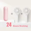 Elektrische ventilatoren Mini Portable Personal Handheld Fan - USB oplaadbare kleine pocketventilator met 3 snelheden verstelbare batterij bediende hand