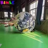 8m Dia (26ft) with blower Airtight PVC Big Inflatable Earth Ball Giant Inflatable Earth Globe With Led Lights For Nightclub Party Decoration