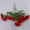 Dried Flowers 10 Heads Artificial Carnation Home Decoration Multi Color Beauty Silk Fake Flower Especial For Wedding And Festival Decoration