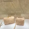 BOTTEGS DE TIPLA BOTOS DE DESIGNERS SACOS DE DESENVERSOS PRIMAÇÃO VERMEIRA TEXTURA NOVA TEXTURA ÚNICA DE CALO GENORAGENA TERRO DE CAIXO CRESSBODY Small Square Mini Bacs com logotipo real