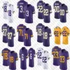 JJ McCarthy Aaron Jones Justin Jefferson TJ Hockenson Custom Football Jerseys 3 Addison KJ Osborn Harrison Smith Christian Darrisaw Cris Carter Brandon Powell