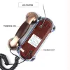 Tillbehör Corded Trimline Telefonbelyst antik retro Telefon Old Fashion Classic Vintage Wall Phone Desk/Wall Hotel Badrum Telefon