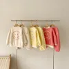 Bakım Bahar Koreli Bebek Erkek Giysileri Kızlar Kıyafet Mektubu Sweatshirt+Pantolon Takım Çocuk Salonu Geyli Toddler Kız Giyim Seti