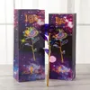 Decorative Flowers 1 Set Pretty Golden Foil LED Fake Flower Long Lasting Decoration