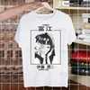 Herr t-shirts Junji Ito tomie shintaro kago skräck japan manga strtwear t shirt harajuku tshirts korta slve casual t-shirt toppar t240425