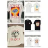 T-shirt Fashion Men's T-shirts pour hommes Designer Tees Rainbow Chandroom Letter Imprimé à manches courtes Tops Coton Femme Loose Shirt Fashion 29 10 45 79