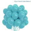 Partydekoration 10/20pcs weiß rosa Latexballons Geburtstagdekorationen Erwachsener Hochzeit Helium Globos Babyparty Ballon