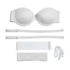 Bras vgPlay Bra Push Up Lingerie Women Top Top Solid Solded Fashion Rouphe Gatcle Transparent Straps Brassiere