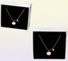 Yun Ruo Rose Gold Fashion Lettere zirconi intagliato collana intagliata in acciaio in acciaio in acciaio donna regalo di compleanno non svanirà mai intero9189148