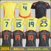 2024 Colômbia Copa América James Soccer Jerseys 24 Camisa de futebol da equipe nacional D.Valoyes Arango C. Chucho Player Versão Men Kids