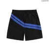 High -End -Designer -Kleidung für PAA -Winkel Trendy Stripe Farb Wirbelsprudel Elastic Beach Shorts für Männer Frauen mit 1: 1 Originaletiketten