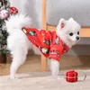 Vêtements pour chiens vêtements pour animaux de compagnie mignons uniques de haute qualité de résistance à usure de secours Noël charmant confortable doux