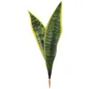 Decoratieve bloemen indoor planten kunstmatige tijger faux slangendecoraties levensecht sansevieria ornament grote nep