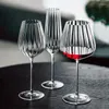 Wine Glasses 3d Prism Vertical Lines Rhombus Glassware Cocktail Vintage Tall Champagne Glass Transparent Drinking Drinkwarecool Goblet