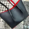 Multi-Stil-Modebag Designer Totes Rivet Echtes Leder Red Bottom Handtasche Verbundhandtaschen berühmte Geldbeutel Einkaufstaschen Fremde Style-Umhängetaschen 393014